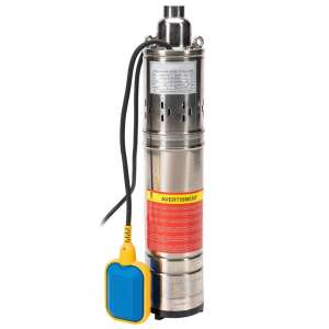 Búvárszivattyú tiszta vízhez, 1,1 kW, 3 m³/h, 1" csatlakozás, ürítési magasság 120 m, ágyú úszóval - Öntözés