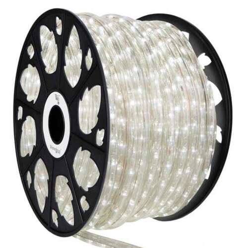LED Fényfüzér - Kültéri Dekoráció - 10 méter - Hideg Fehér