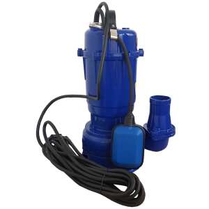 Euroaqua DDT Tauchpumpe mit Zerkleinerer und Schwimmer, 2200 W, 8 m³/h - Unterwasser-Pumpen
