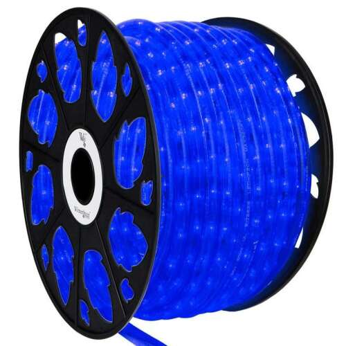 LED Fényfüzér - Kék - 20 méter