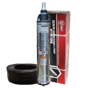 Pompa zatapialna DDT 1100W, QGD120 Inox, 120 m, 3 m³/h, 20 m cablu