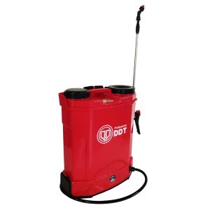 DDT Professional elektromos permetező szórófejjel, piros, oldalnézet - DDT