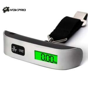 Vokpro digitale Gepäckwaage, 50 kg Kapazität, zum Wiegen von Koffern, Taschen und Paketen - Koffer & Taschen