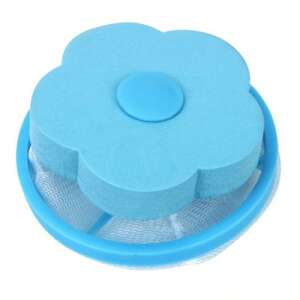 Blue flower shaped pet hair remover for washing machine - Pet hair remover