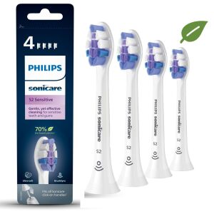 Philips HX6054/10 Sonicare Philips Sonicare S2 Sensitive Standard Sonic Fogkefefej, Fehér