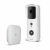 Smart Wi-Fi video intercom kit - battery - MicroSD, FHD, PIR - white 80523636