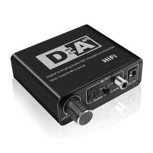Digitális digitál analóg audio jel átalakitó konverter adapter DAC 80526490 