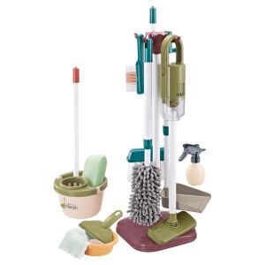 Timeless Tools Zestaw do sprzątania dla dzieci z odkurzaczem stacjonarnym 141923478 - Timeless Tools