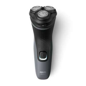 Philips Shaver 1000 Series S1142/00, 40 min Runtime, 27 Blades, Cordless, Black-Grey Electric Shaver