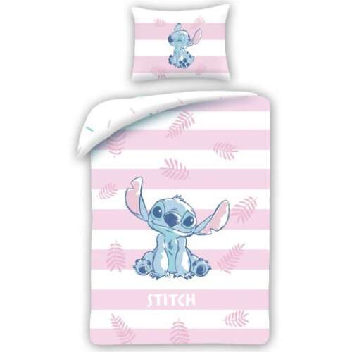 Disney Lilo és Stitch, A csillagkutya Pink ágyneműhuzat 140×200cm, 70×90 cm 80557845