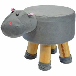 Saska Garden gyerekszék (ülőke, puff), plüss velúr levehető huzattal