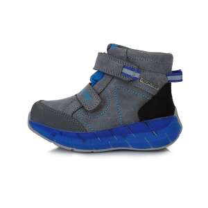 DDstep kisfiú átmeneti őszi cipő, kék szürke, vízálló 24 80566404 Magasszárú gyerekcipők, bakancsok - Szürke