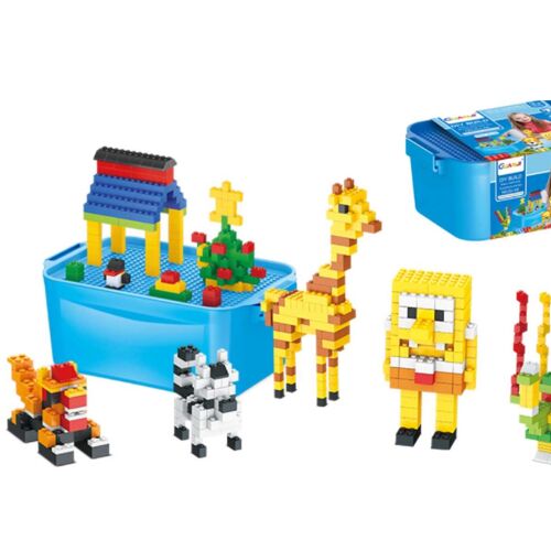 Blocuri de construcție ABC Set 602 piese, jucărie de construcție creativă pentru copii