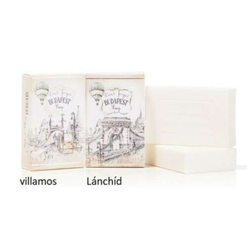 T.L.M. Budapest mini szappan, rózsa illatú, 40g