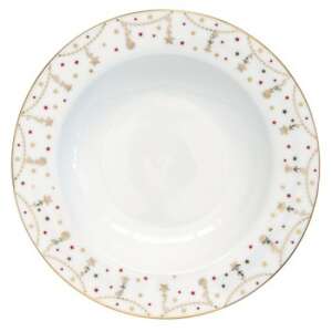 R2S.943CHLI Karácsonyi fények porcelán mélytányér, 21,5cm - Tányér