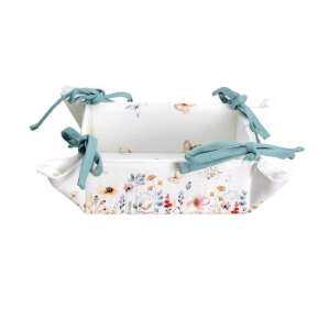 CLEEF.FOB47 Flowerbomb kenyérkosár, 35x35x8cm pamut - Ételtárolás