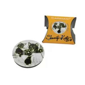 Carmani Sweetyp Kitty fekete macskák hűtőmágnes - Hűtőmágnes