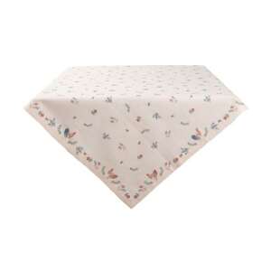 CLEEF.CAR05 150x250cm pamut asztalterítő, Chicken and Rooster mintával - Clayre & Eef