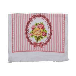 CLEEF.CT020 Konyhai kéztörlő 40x66cm, pamut, rózsás - Lakberendezés