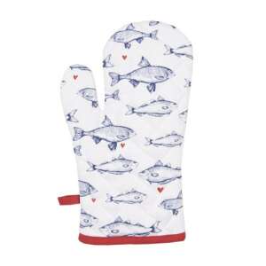 CLEEF.SSF44 Edényfogó kesztyű 18x30cm,100% pamut, Sun, Sea and Fish 80611816 - Konyha & Étkezés