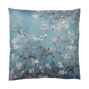CLEEF díszpárna töltelékkel, 45x45cm, poliészter, Van Gogh: Mandulavirágzás - Díszpárna