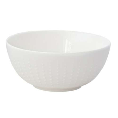 Drops - Porcelán Tál - 20 cm - Fehér