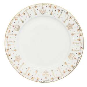 R2S.942CHLI Karácsonyi fények porcelán lapostányér, 26,5cm - Tányér