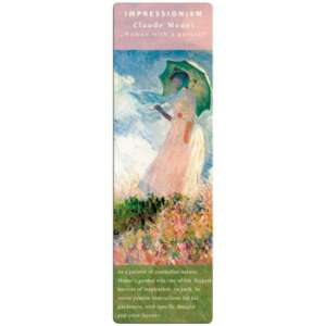 FRI.67474 Könyvjelző 5x16cm, Monet: Women with a Parasol 80612576 Könyvjelzők