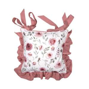 CLEEF.RUR25 40x40cm Rustic Rose virágos pamut párnahuzat - Clayre & Eef