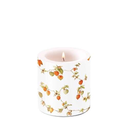 AMB.19214460  virágos mintás gyertya