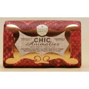 Nesti Dante Chic Animalier természetes szappan, vad orchidea, vörös tea levelek és tiaré illattal - Szappan