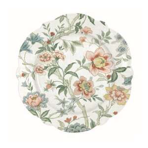 Zen Garden White porcelán desszerttányér, 20cm, virágmintás - Tányér