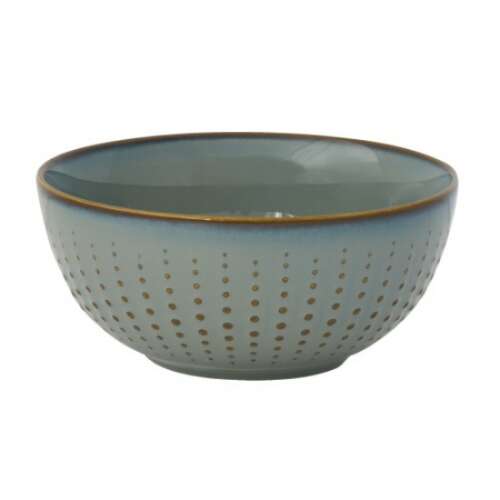 Porcelán Tál - Celadon Zöld - 16 cm - Lyukacsos