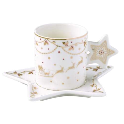 R2S Karácsonyi Csillag Teáscsésze Szett - 175ml
