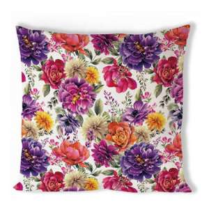 Anne fehér virágos párnahuzat, 40x40cm, 100% pamut - Ambiente