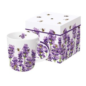 Bees & Lavender Porcelán Bögre 0,35L Ajándékdobozban - Nonbrand Bögre