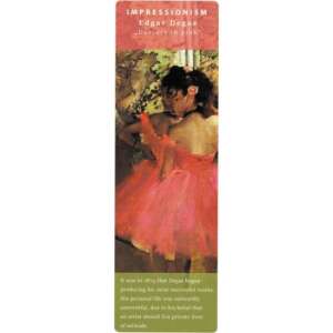 FRI.67472 Könyvjelző 5x16cm, Degas: Dancers in Pink 91514173 Könyvjelzők