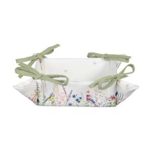 CLEEF.SFL47 kenyérkosár, 35x35cm, pamut, So Floral mintával - Ételtárolás