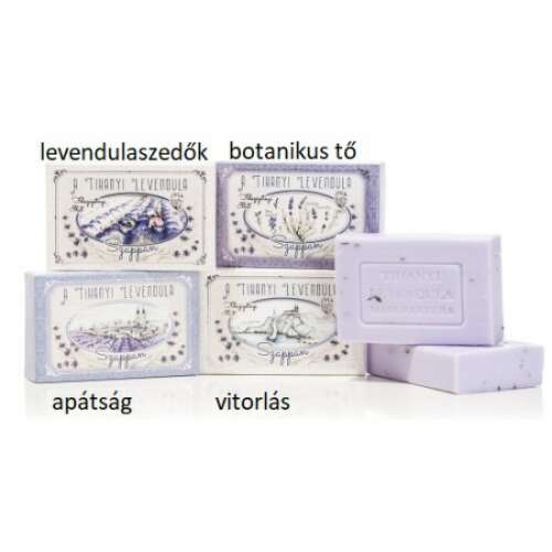 Tihanyi Apátság Levendula Szappan, Botanikus, Mini Méret, 40g