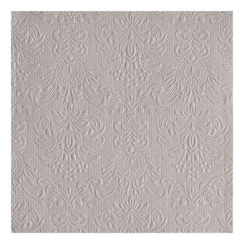 Elegance Stone dombornyomott papírszalvéta, 33x33cm, 15 darabos