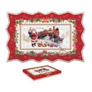 R2S.1004CHME Porcelántálca 35x23cm, dobozban, Christmas Memories 80614600 - Tálca