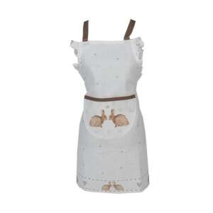 CLEEF.BSLC41K Gyerek kötény, Bunnies in Love mintával, 48x56cm, 100% pamut - Clayre & Eef