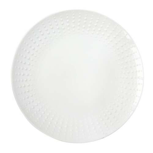 R2S.2762DROW porcelán desszerttányér, 21cm, Drops White