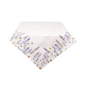 CLEEF.LF05 Asztalterítő, levendula mintával, 150x250cm, 100% pamut - Clayre & Eef
