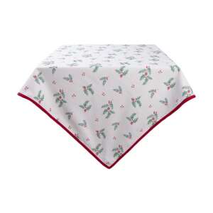 CLEEF Holly Christmas 100x100cm pamut asztalterítő - Clayre & Eef