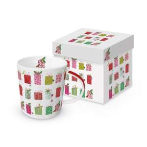 Ajándék neked porcelán bögre karácsonyi ajándék mintával, 0,35l, dobozban - Nonbrand Bögre