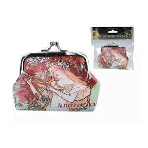 Mucha Tavasz Pénztárca - Műbőr - 9x7,5x2cm