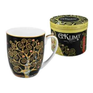 Klimt Életfa porcelán bögre, 400ml - Bögre
