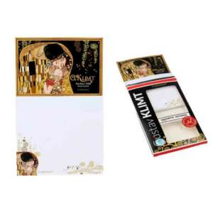 Gustav Klimt A csók mágneses notesz, 11x18,5cm - Notesz & Jegyzetfüzet