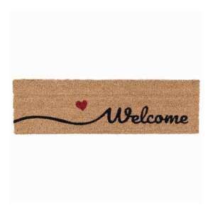 CLEEF.MC128 Lábtörlő 75x22cm, kókusz-PVC, " Welcome" 80616021 - Lakberendezés
